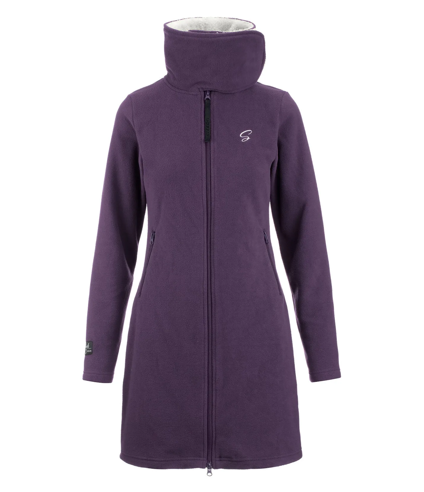 STEEDS Manteau polaire Camile baie noir Discount