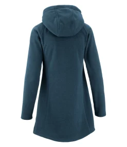 STEEDS Manteau polaire à capuche Greta pétrole Clearance