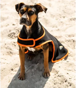 Felix Bühler Manteau pour chien Ceramic Rehab noir Sale