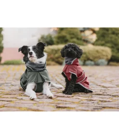 sugar dog Manteau pour chien softshell avec col polaire Frida forêt Clearance
