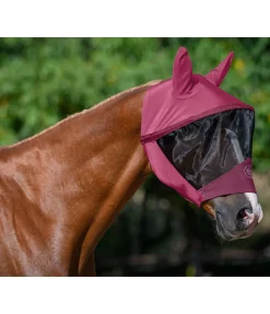 Felix Bühler Masque anti-mouches avec fermeture à glissière Stretch Comfort Pro, sans protège-naseaux acajou Best