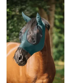 Felix Bühler Masque anti-mouches avec fermeture à glissière et protège-naseaux Stretch Comfort vert d´eau Sale