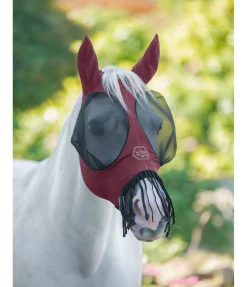 Felix Bühler Masque anti-mouches avec fermeture à glissière et protège-naseaux Stretch Comfort acajou Discount