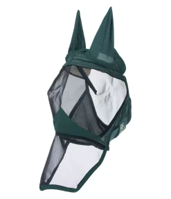 Felix Bühler Masque anti-mouches avec protège-naseaux Basic vert d´eau