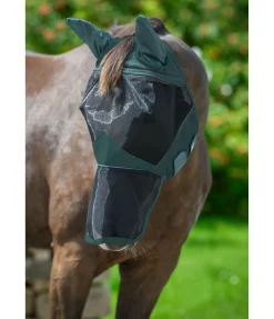 Felix Bühler Masque anti-mouches avec protège-naseaux Basic vert d´eau