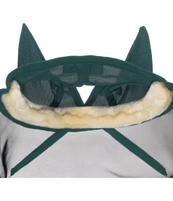Felix Bühler Masque anti-mouches avec protège-naseaux Basic vert d´eau