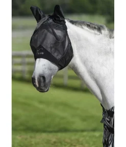 Felix Bühler Masque anti-mouches en mesh Ripstop Basic Pro noir/noir