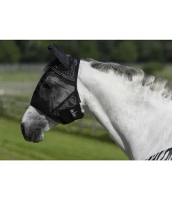 Felix Bühler Masque anti-mouches en mesh Ripstop Basic Pro noir/noir