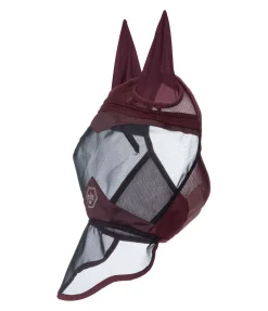 Felix Bühler Masque anti-mouches en MVT avec protège-naseaux Galway acajou Outlet