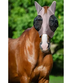 Felix Bühler Masque anti-mouches extensible avec fermeture à glissière noisette