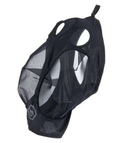 Felix Bühler Masque anti-mouches extensible avec fermeture à glissière Ear Free noir/noir