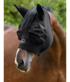 Felix Bühler Masque anti-mouches extensible avec fermeture à glissière noir/noir Best