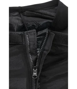 Felix Bühler Masque anti-mouches extensible avec fermeture à glissière noir/noir Best