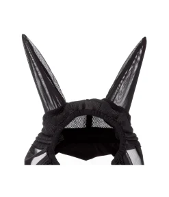 Felix Bühler Masque anti-mouches MVT avec franges Limerick noir/noir New