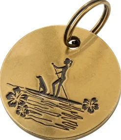 sugar dog Médaille Travel Buddy doré
