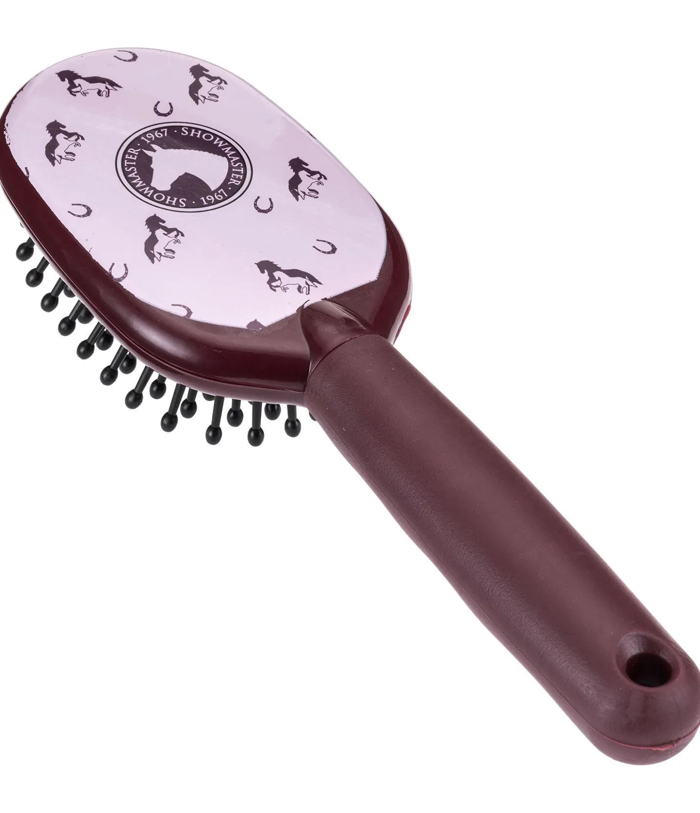 SHOWMASTER Mini brosse pour crinière et queue Champion pink pale New