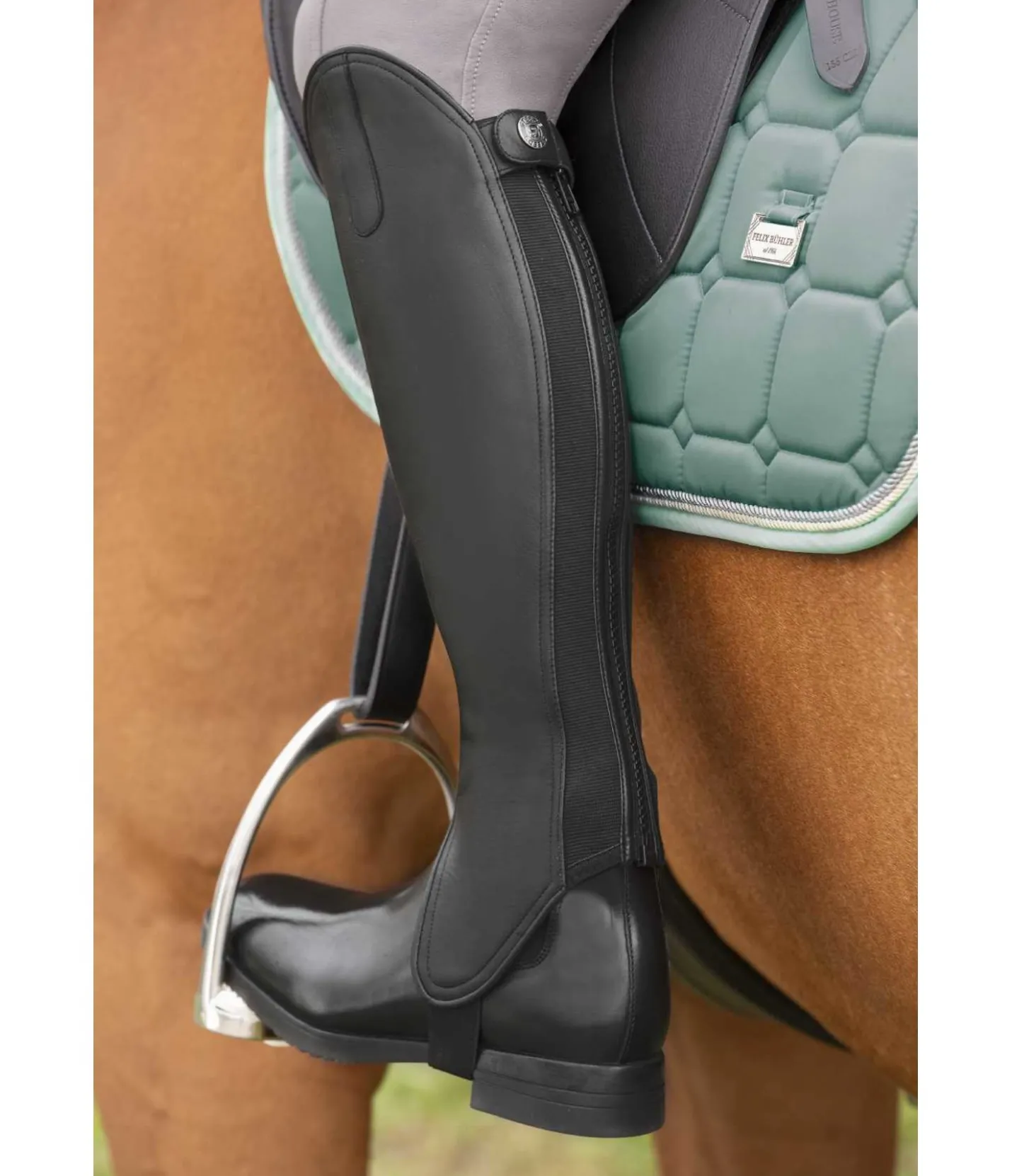STEEDS Mini-chaps GripMAX noir Hot