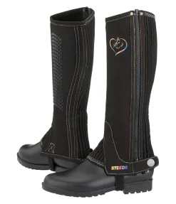 STEEDS Mini-chaps d'équitation enfant Ruby noir Discount