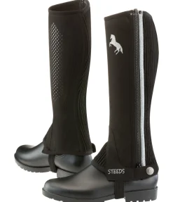 STEEDS Mini-chaps enfant Lovelyn noir/argenté Best