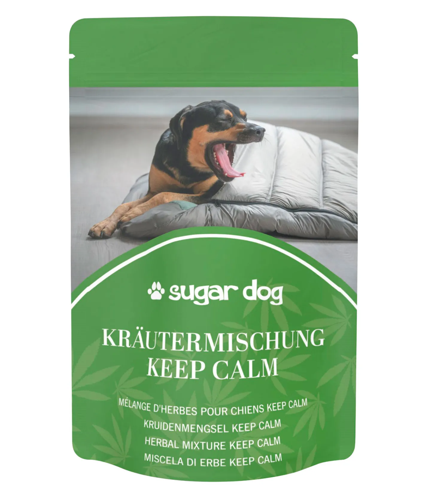 sugar dog Mélange d'herbes pour chien Keep Calm Clearance