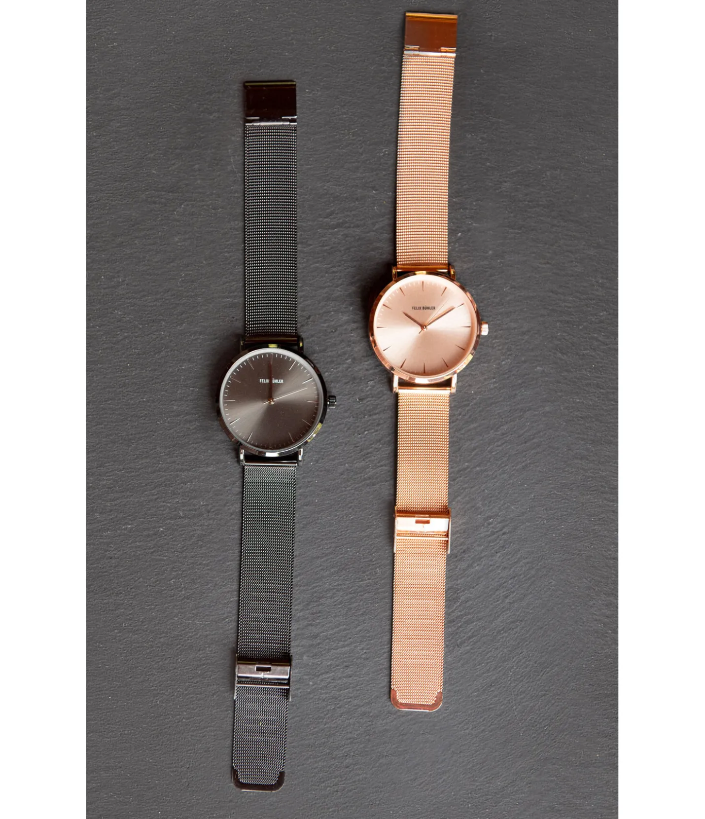 Felix Bühler Montre Shiny noir New