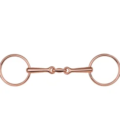 SILK STEEL Mors à anneaux double brisure Rosé rose-doré Online