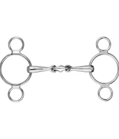 SILK STEEL Mors double brisure 3 anneaux Sale