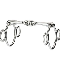 SILK STEEL Mors double brisure 3 anneaux Sale
