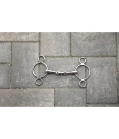 SILK STEEL Mors double brisure 3 anneaux Sale