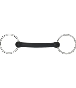 SHOWMASTER Mors droit en caoutchouc épaisseur 18 mm noir Best