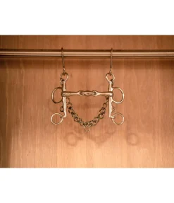SILK STEEL Mors pelham double brisure