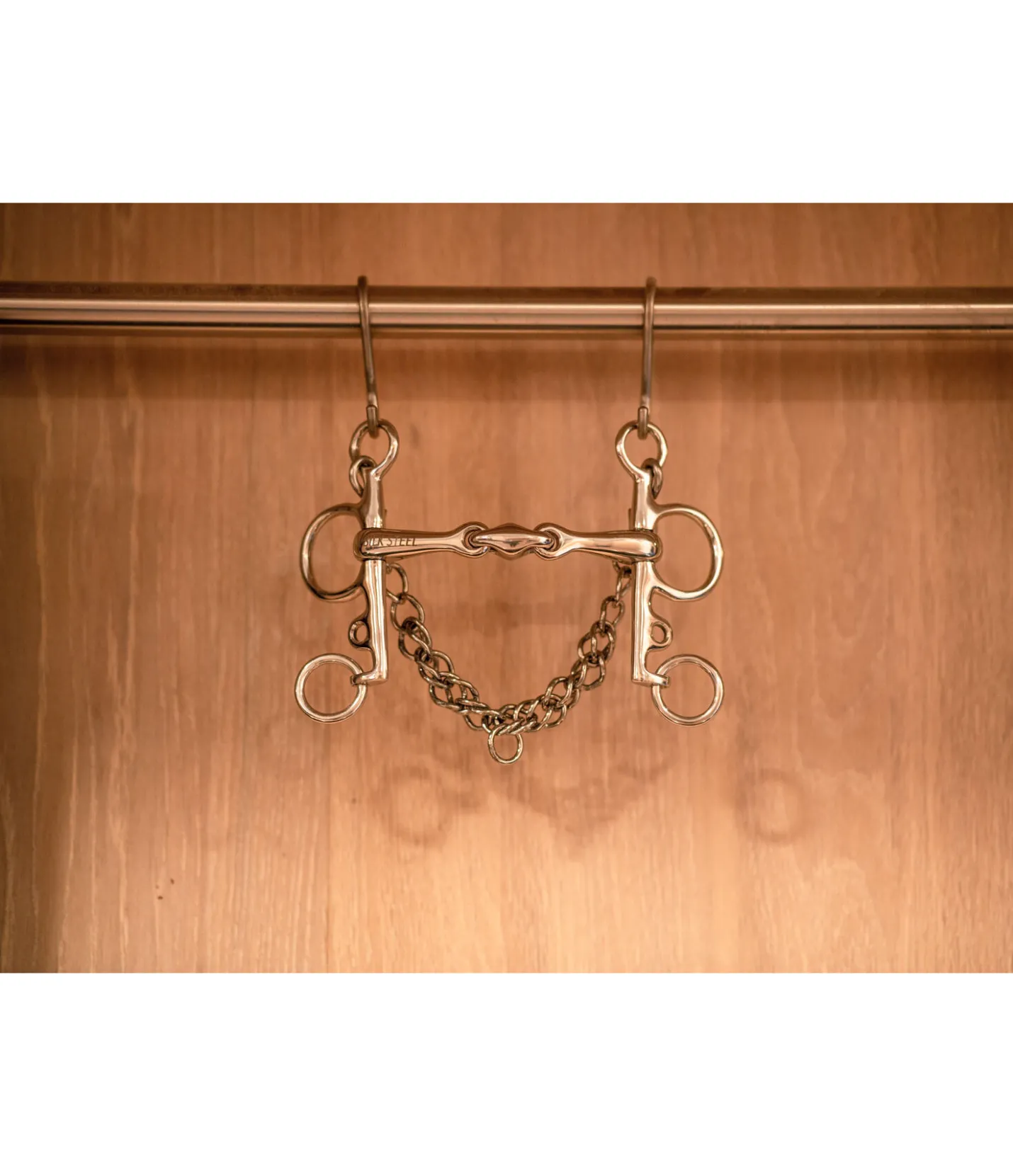 SILK STEEL Mors pelham double brisure