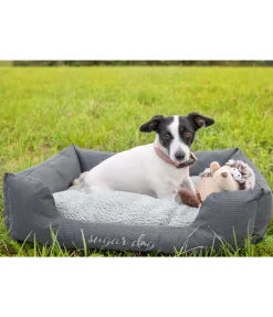 sugar dog Panier pour chien Dreamy gris nuage
