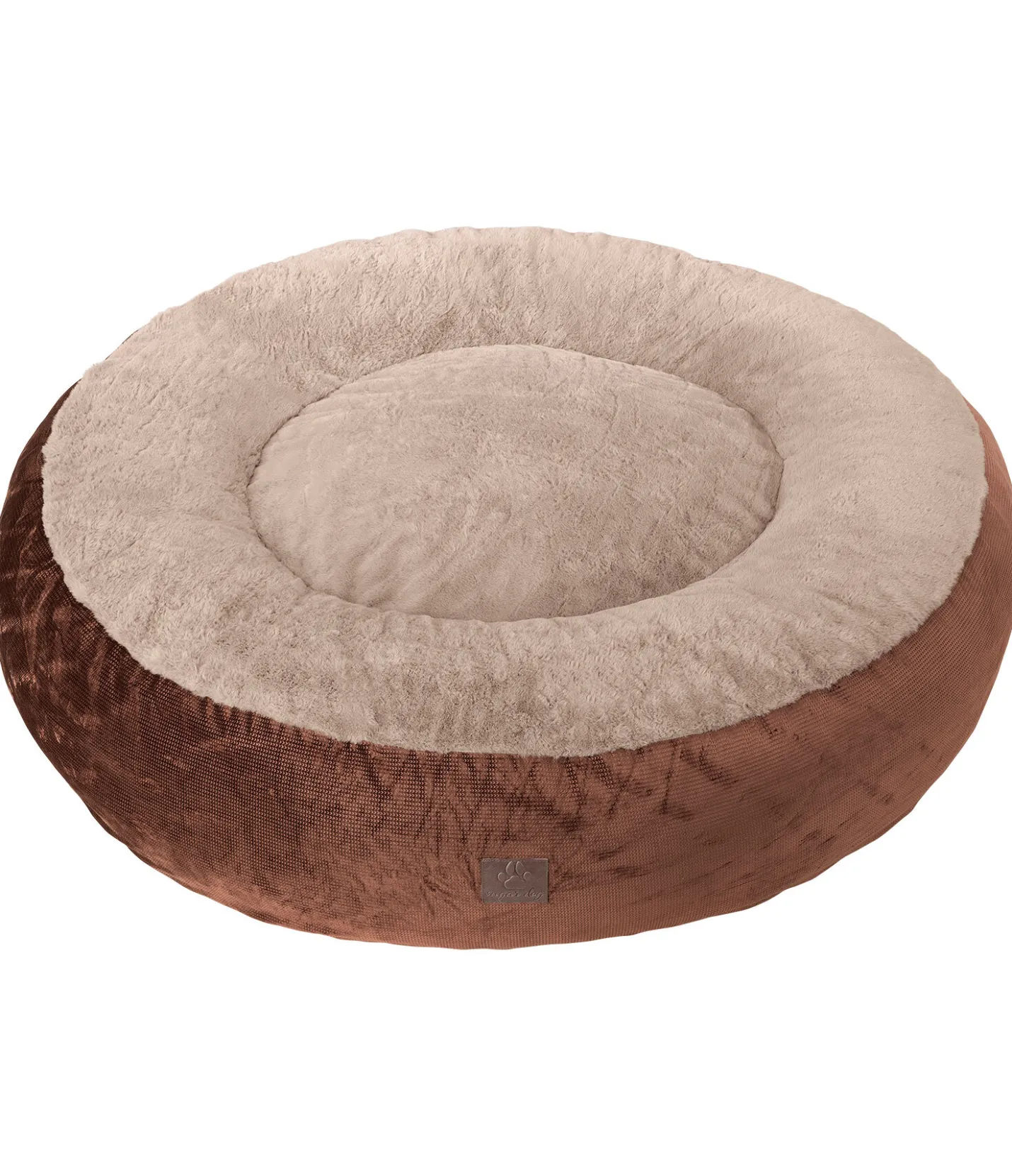 sugar dog Panier pour chien à mémoire de forme Quincy crème caramel New