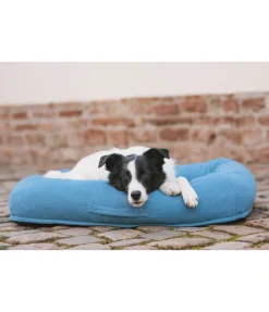 sugar dog Panier pour chien Terry gris bleu Best