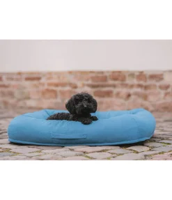 sugar dog Panier pour chien Terry gris bleu Best