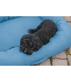 sugar dog Panier pour chien Terry gris bleu Best