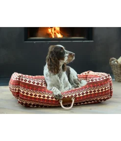 sugar dog Panier pour chien en toile canvas Honey acajou Best