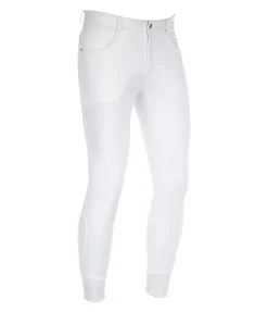 Felix Bühler Pantalon d'équitation à basanes grip homme Saint Paul Competition blanc New