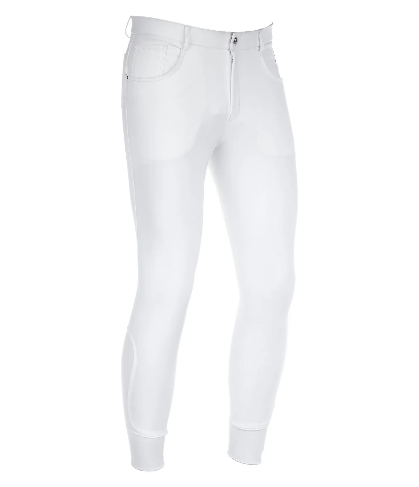 Felix Bühler Pantalon d'équitation à basanes grip homme Saint Paul Competition blanc New