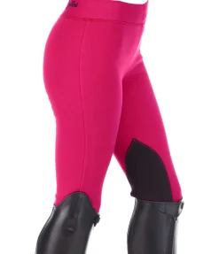 Equilibre Pantalon d'équitation à basanes enfant Janis rose naïf