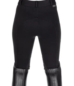 Equilibre Pantalon d'équitation à basanes enfant Cora noir/noir Discount