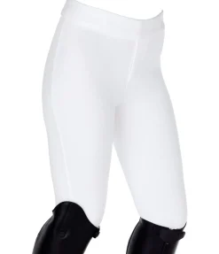 Equilibre Pantalon d'équitation à basanes grip enfant Lia blanc Best