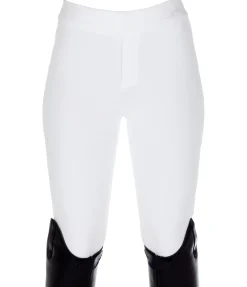Equilibre Pantalon d'équitation à basanes grip enfant Lia blanc Best