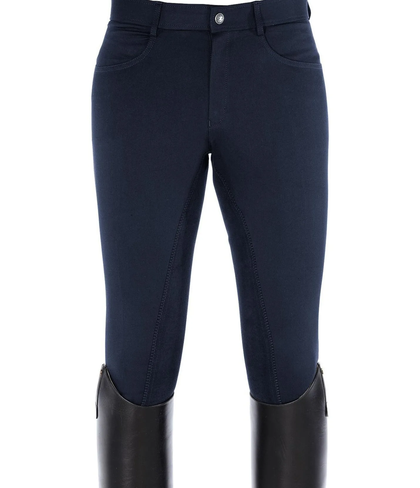 Felix Bühler Pantalon d'équitation à fond intégral homme Ben navy