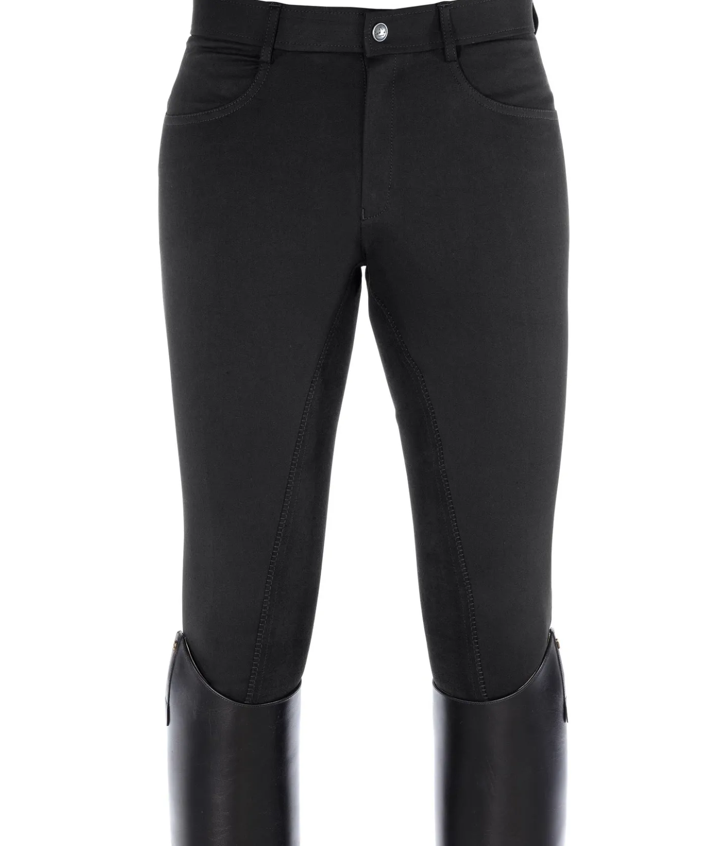 Felix Bühler Pantalon d'équitation à fond intégral homme Ben noir Online