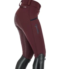 Equilibre Pantalon d'équitation à fond intégral thermique grip Enny acajou Best