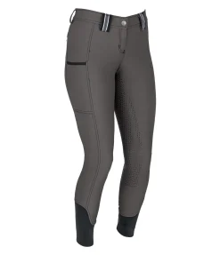Felix Bühler Pantalon d'équitation à fond intégral Grip Danielle graphite