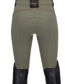 Felix Bühler Pantalon d'équitation à fond intégral Grip enfant Paula fango Hot