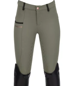 Felix Bühler Pantalon d'équitation à fond intégral Grip enfant Paula fango Hot